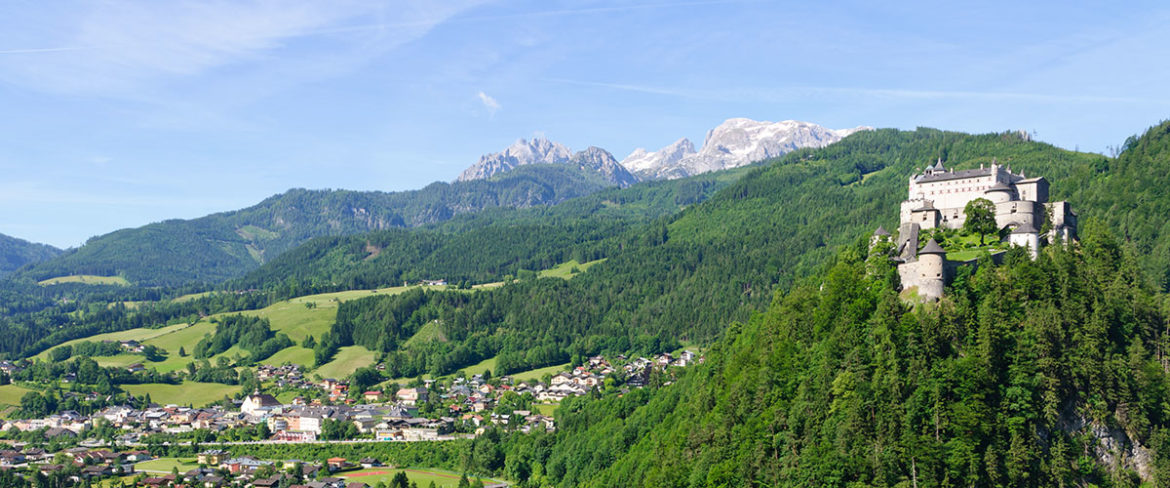 Burg Hohenwerfen, beliebtes Ausflugsziel im Salzburger Land